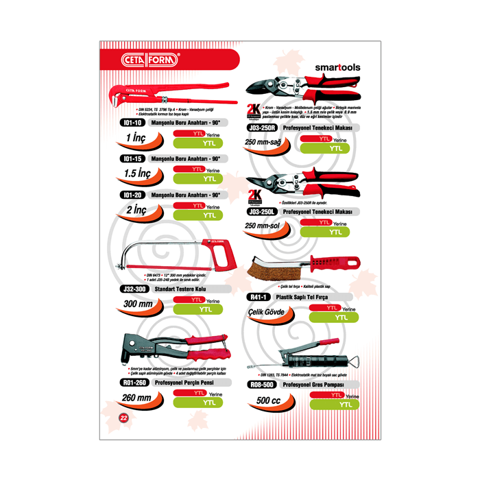 Kampanya ürünlerini ve fiyatlarını içeren insert tasarımı.  22 sayfa. 
Kapalı ölçü 21 x 29.7 cm.  
Kapak ve iç sayfalar 115 gr parlak kuşe.  
Tel dikiş cilt. Kampanya ürünlerini ve fiyatlarını içeren insert tasarımı. <br> 22 sayfa. <br/>
Kapalı ölçü 21 x 29.7 cm. <br/> 
Kapak ve iç sayfalar 115 gr parlak kuşe. <br/> 
Tel dikiş cilt.<br/>