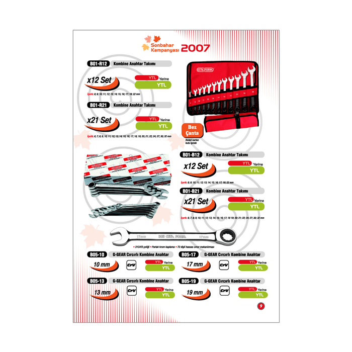 Kampanya ürünlerini ve fiyatlarını içeren insert tasarımı.  22 sayfa. 
Kapalı ölçü 21 x 29.7 cm.  
Kapak ve iç sayfalar 115 gr parlak kuşe.  
Tel dikiş cilt. Kampanya ürünlerini ve fiyatlarını içeren insert tasarımı. <br> 22 sayfa. <br/>
Kapalı ölçü 21 x 29.7 cm. <br/> 
Kapak ve iç sayfalar 115 gr parlak kuşe. <br/> 
Tel dikiş cilt.<br/>