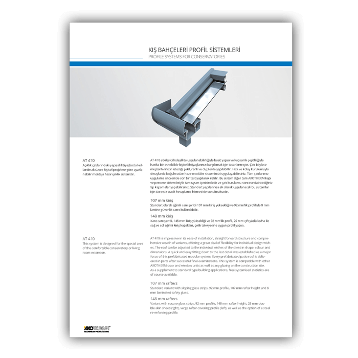 Pazarlama kataloğu tasarımı  Aluminyum sistem çözümleri kataloğu 56 sayfaKuşe kapak, 270grKuşe iç sayfalar, 135grTutkal cilt Katalog Tasarımı, Pazarlama Kataloğu, Sistem Çözümleri Kataloğu