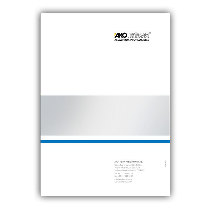Pazarlama kataloğu tasarımı  Aluminyum sistem çözümleri kataloğu 56 sayfaKuşe kapak, 270grKuşe iç sayfalar, 135grTutkal cilt Katalog Tasarımı, Pazarlama Kataloğu, Sistem Çözümleri Kataloğu