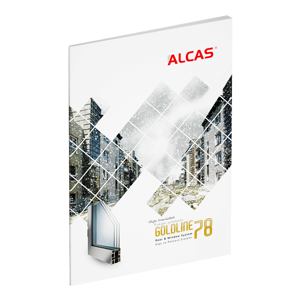 Katalog Tasarımı, Pazarlama Kataloğu, Sistem Çözümleri Kataloğu, Aluminyum Pencere Sistemleri Katalog