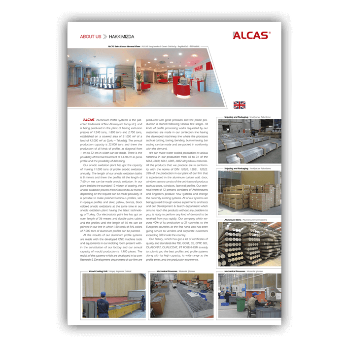 Pazarlama kataloğu tasarımı  Aluminyum pencere sistemleri kataloğu 96 sayfaKuşe kapak, 300grKuşe iç sayfalar, 170grTutkal cilt Katalog Tasarımı, Pazarlama Kataloğu, Sistem Çözümleri Kataloğu, Aluminyum Pencere Sistemleri Katalog