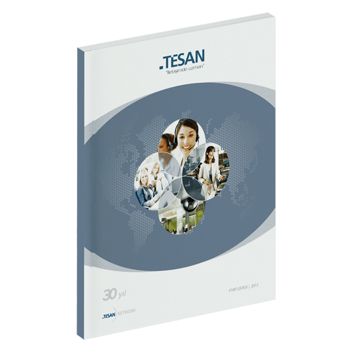 Ürün fiyat bilgilerini ve kısa teknik detayları içeren fiyat listesi. Mini katalog olarak da kullanılmıştır.  226 sayfa.
Kapalı ölçü 21X29.7 cm. 
Kapak 350 gr mat kuşe ve selefon kaplama. 
İç sayfalar 170 gr mat kuşe. 
Cilt iplik dikiş. Katalog, Tasarım, Elektronik Ürünler, Fiyat Listesi